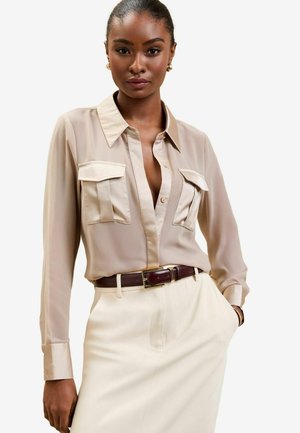 Lipsy REGULAR FIT - POCKET - Camicia - gold