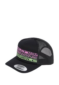 FLOOD TRUCKER  - Cap - black upside down