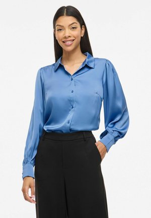 VILA VIENNA RAVENNA LS BALLOON - NOOS - Overhemdblouse - ashleigh blue