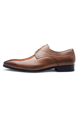 DERBY CUIR UMBERTO - Veterschoenen - marron