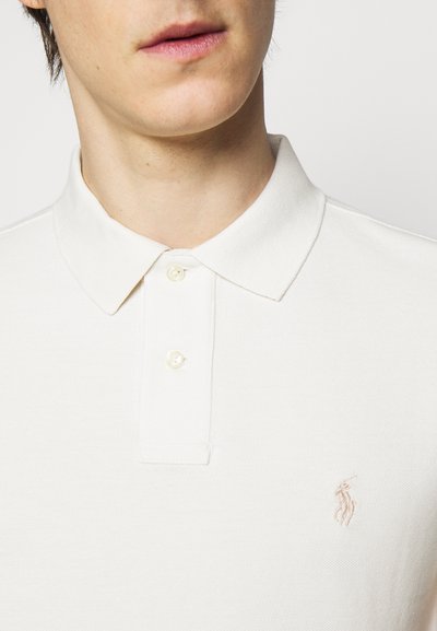 Polo Ralph Lauren SLIM FIT MESH POLO SHIRT - Polo - antique cream