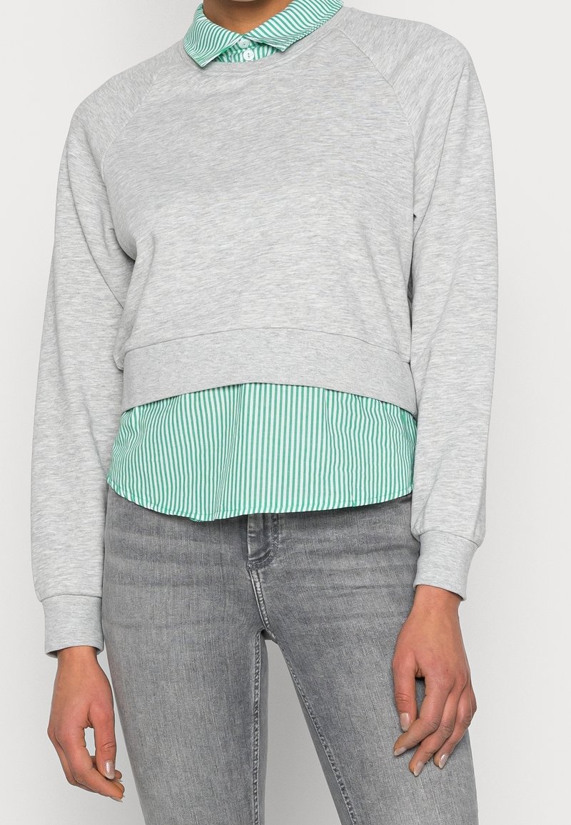 ONLY Felpa - mottled light grey
