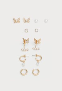 BENEYTON 5 PACK - Boucles d'oreilles - gold-coloured