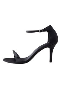 Augstpapēžu sandales - black