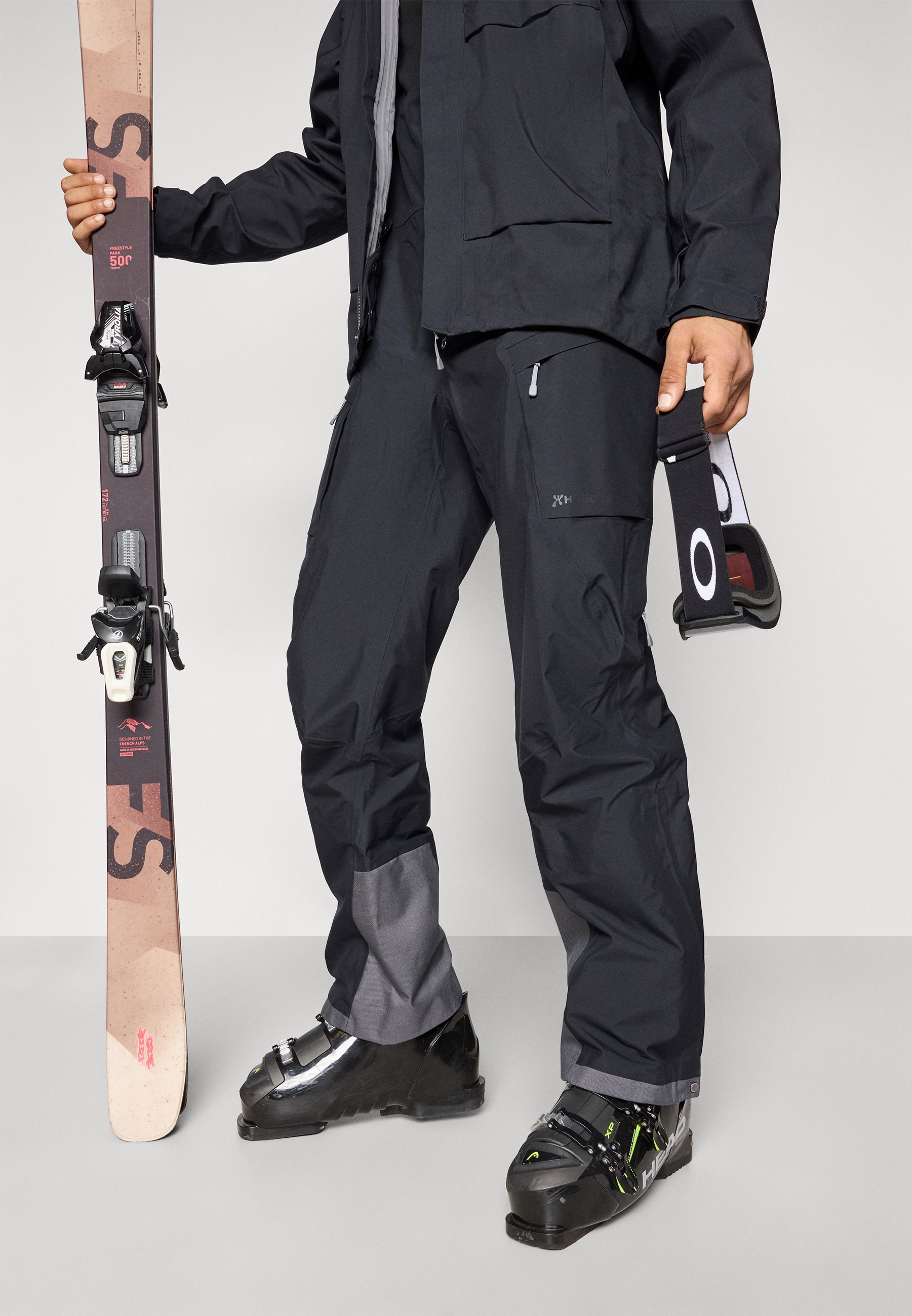 Houdini ROLLERCOASTER BIB PANTS - Pantaloni de schi - true black