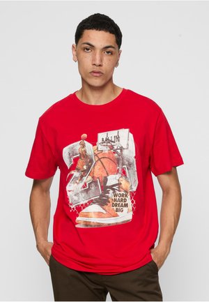 VINTAGE BALLIN - T-shirt imprimé - cityred