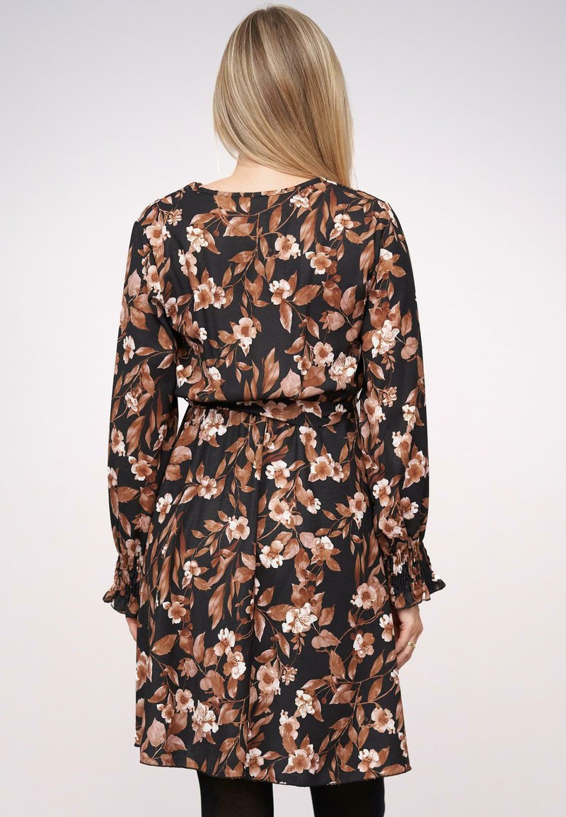 brown summer dress plus size The Gauze Tiered Dress main image 1