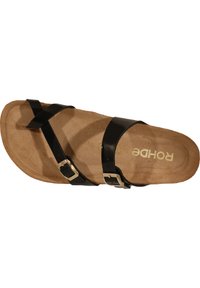 Rohde SUNNYS - Ciabattine - schwarz