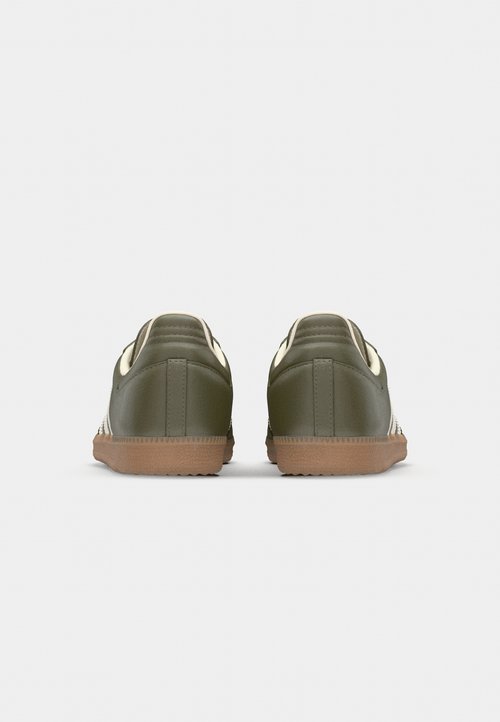 adidas SAMBA OG UNISEX - Zapatillas - medium dark khaki/off white — foto 5