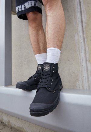 PAMPA  - Šněrovací kotníkové boty - black