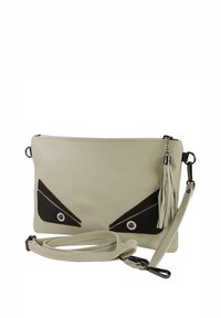 DrachenLeder TOSCANTO  - Schoudertas - beige weiß schwarz
