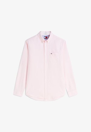 Tommy Jeans, OXFORD SHIRT - Πουκάμισο - pink daisy stripe
