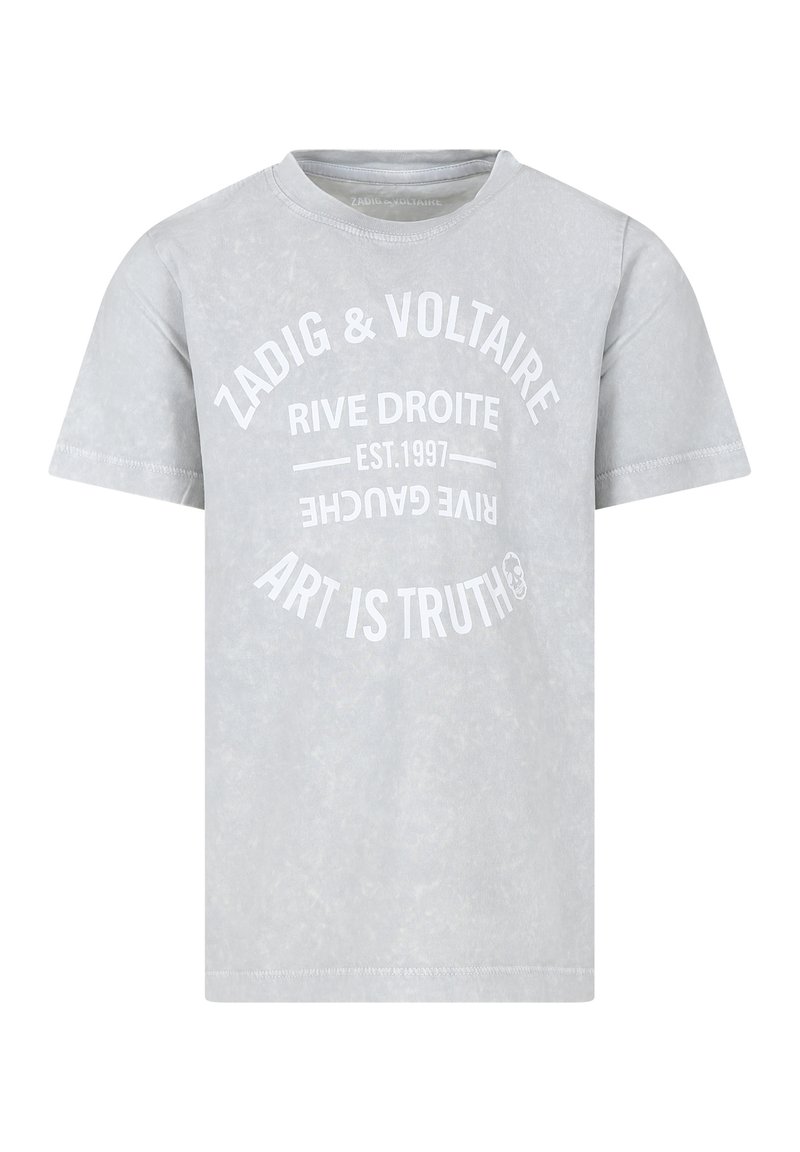 Zadig & Voltaire T-shirt print lichtgrijs Zadig & Voltaire T-shirt print lichtgrijs