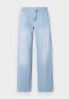 INGRID LIS WIDE - Wide leg - light blue wash