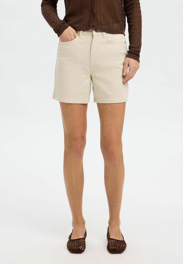 Jeans Shorts - egret