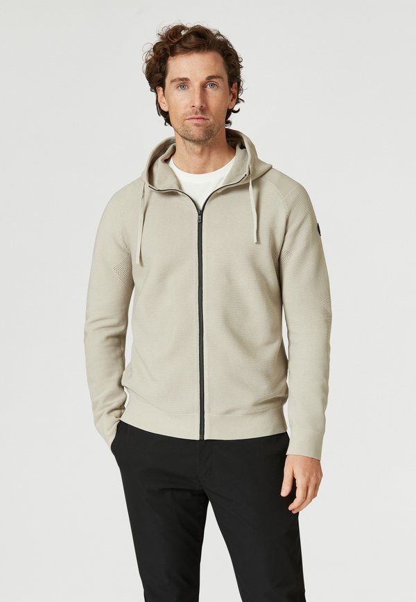 SEAMLESS - Strickjacke - sand