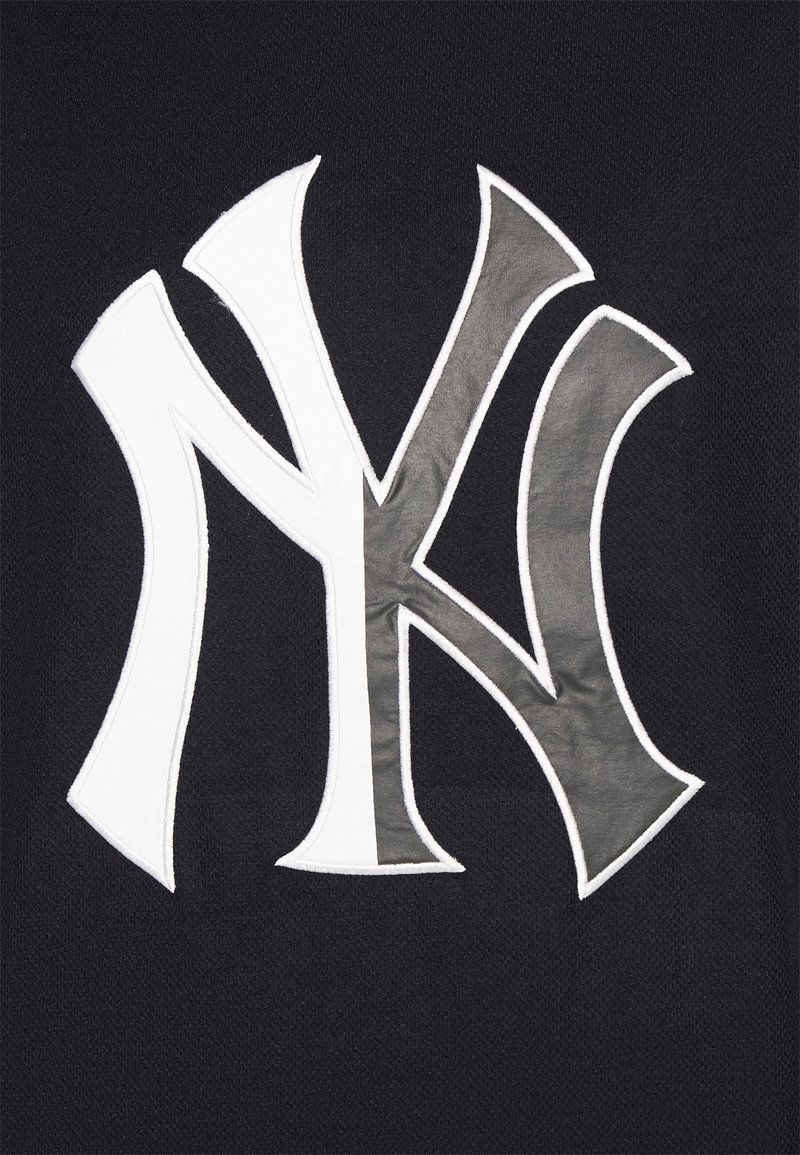 New Era New York Yankees Team Logo Tee Club Wear Black White Black Zalando Co Uk