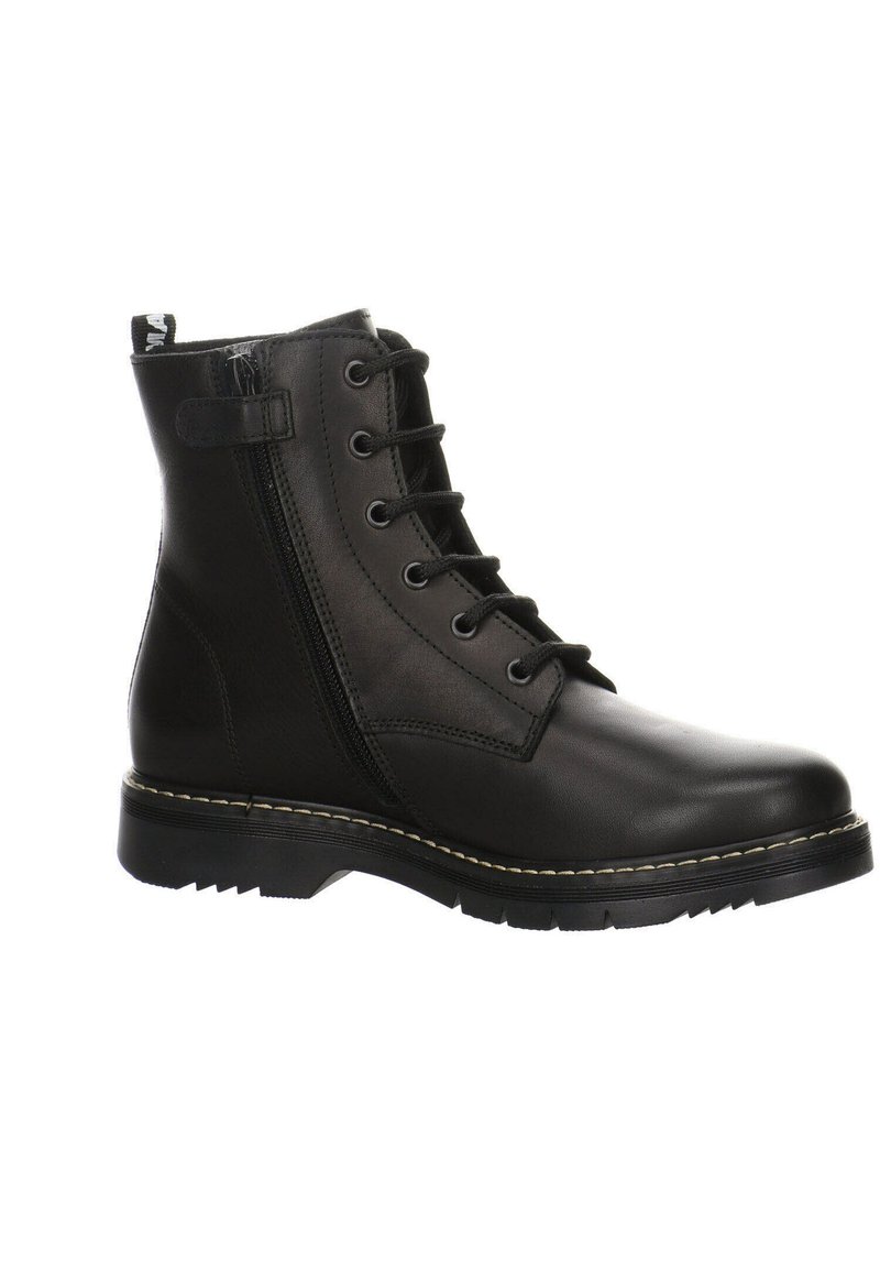 Kinder Booties | KIM KAY Schnürstiefelette nero/schwarz - CL58569 Kinder Booties | KIM KAY Schnürstiefelette nero/schwarz - CL58569