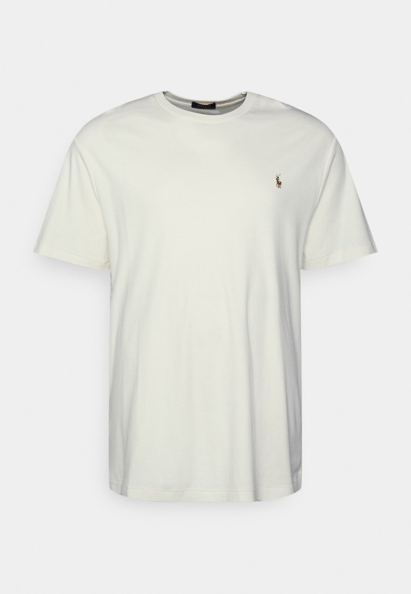 Polo Ralph Lauren Big & Tall SOFT COTTON CREWNECK T-SHIRT - T-shirt básica - clubhouse cream