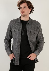 SLIM FIT - Pluus - grey