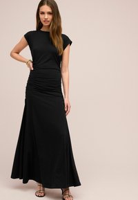 Next RUCHED SLEEVE  TALL  - Maxi šaty - black