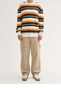 TOM TAILOR DENIM Stickad tröja - orange