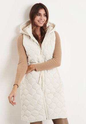 CRUSH - Waistcoat - cream