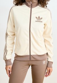 adidas Originals Tröja med dragkedja - beige