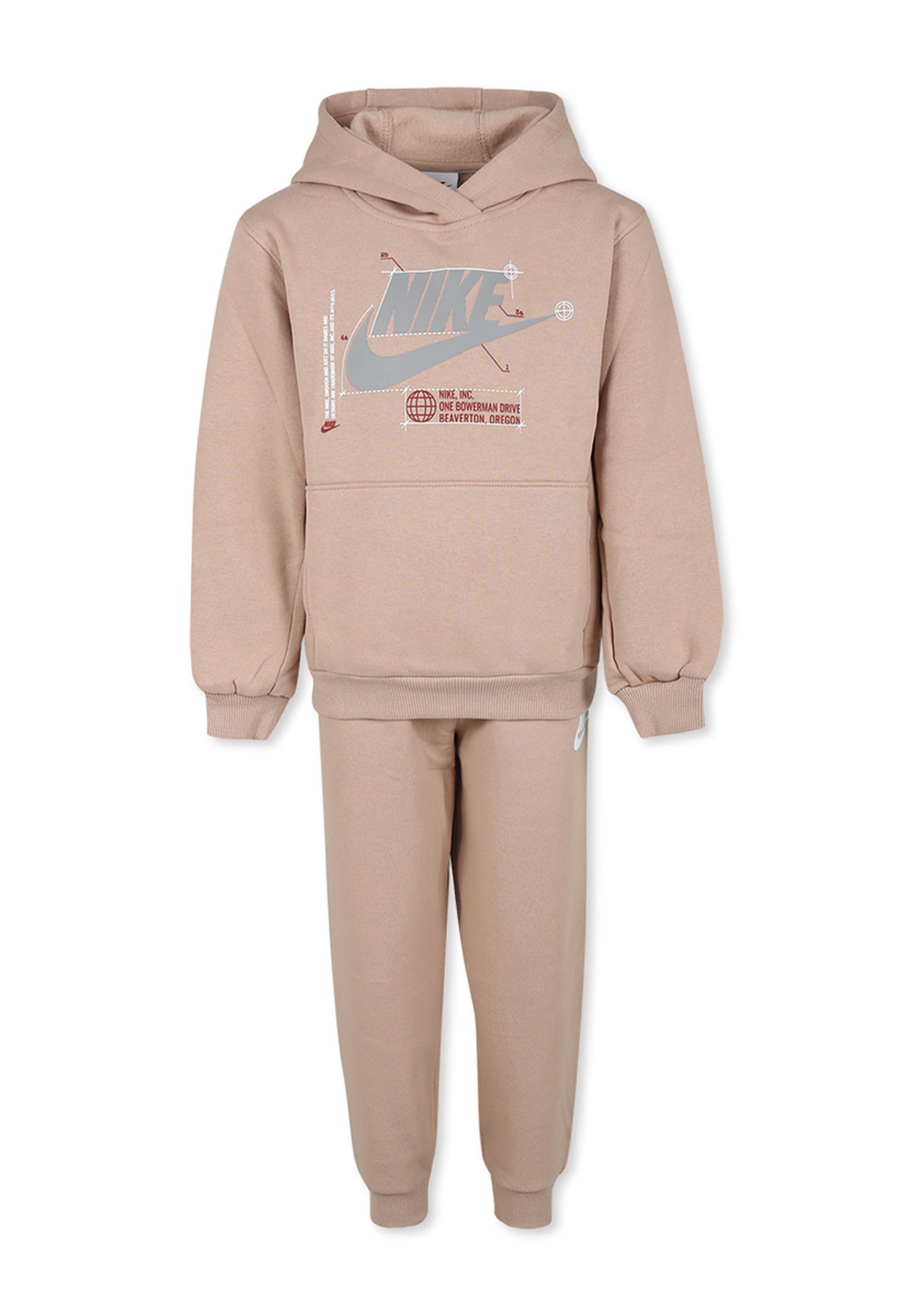 Nike Sportswear COMPLETO SET Tuta beige