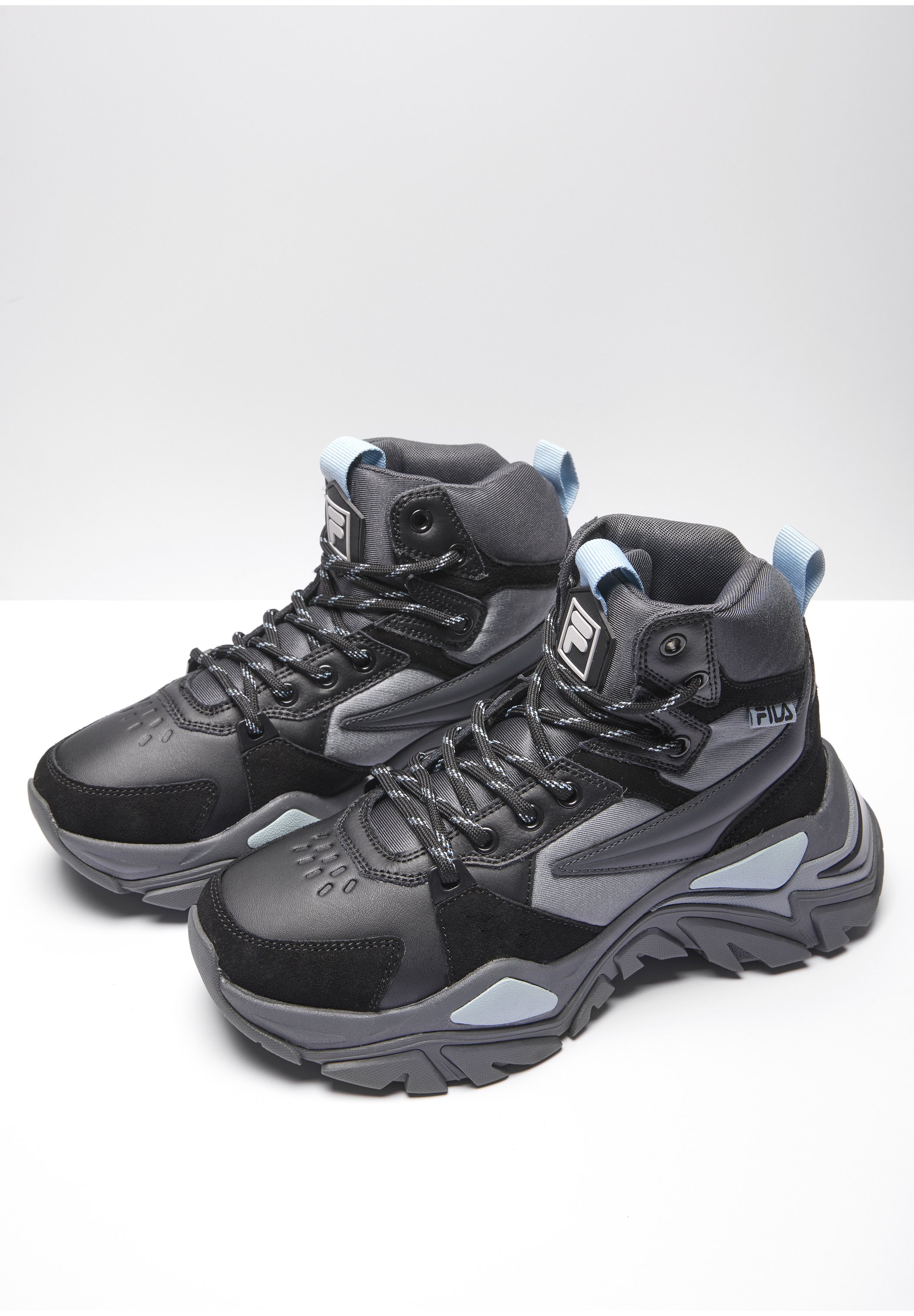 Fila Botines con cordones - dark shadow / black/negro - Zalando.es