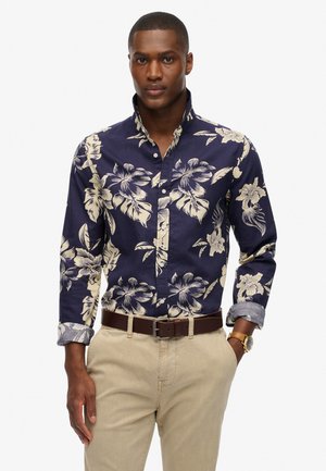 Superdry LONG SLEEVE - Shirt - chrissy indigo