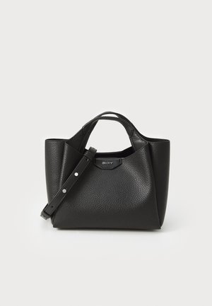 WILLA MINI SATCHEL - Borsa a mano - black/silver-coloured