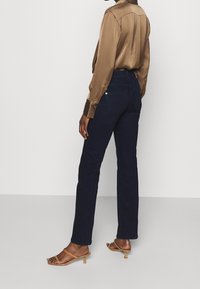 Mos Mosh Flared-farkut - dark-blue denim