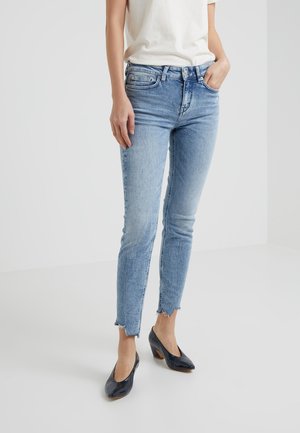 Jean slim - bleached denim