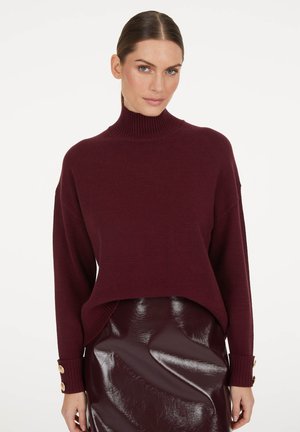 Strickpullover - light bordeaux