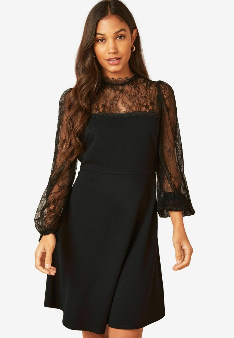 Friends Like These YOKE REGULAR FIT - Rochie de zi - black