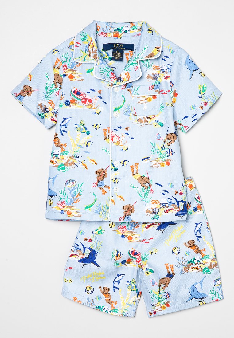 Polo Ralph Lauren Pyjama lichtblauw Polo Ralph Lauren Pyjama lichtblauw