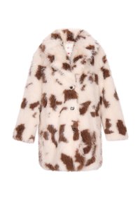 Winter coat - wollweiss braun