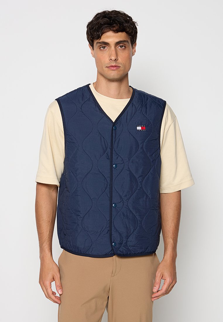 Tommy Jeans Bodywarmer donkerblauw