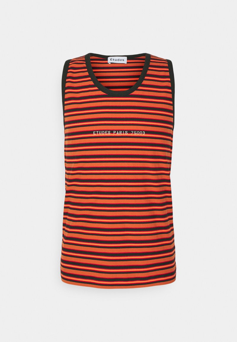 Études T-shirt print oranje