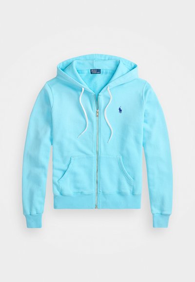 Polo Ralph Lauren LIGHTWEIGHT FLEECE FULL ZIP HOODIE - Sweatjacke - turquoise nova