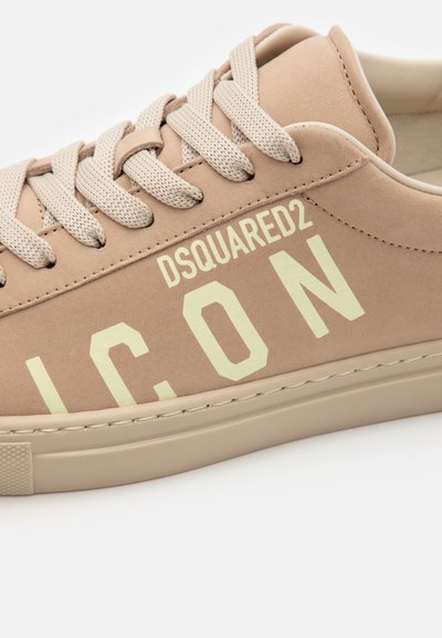 DSQUARED2 ICON Matalavartiset tennarit - beige/panna
