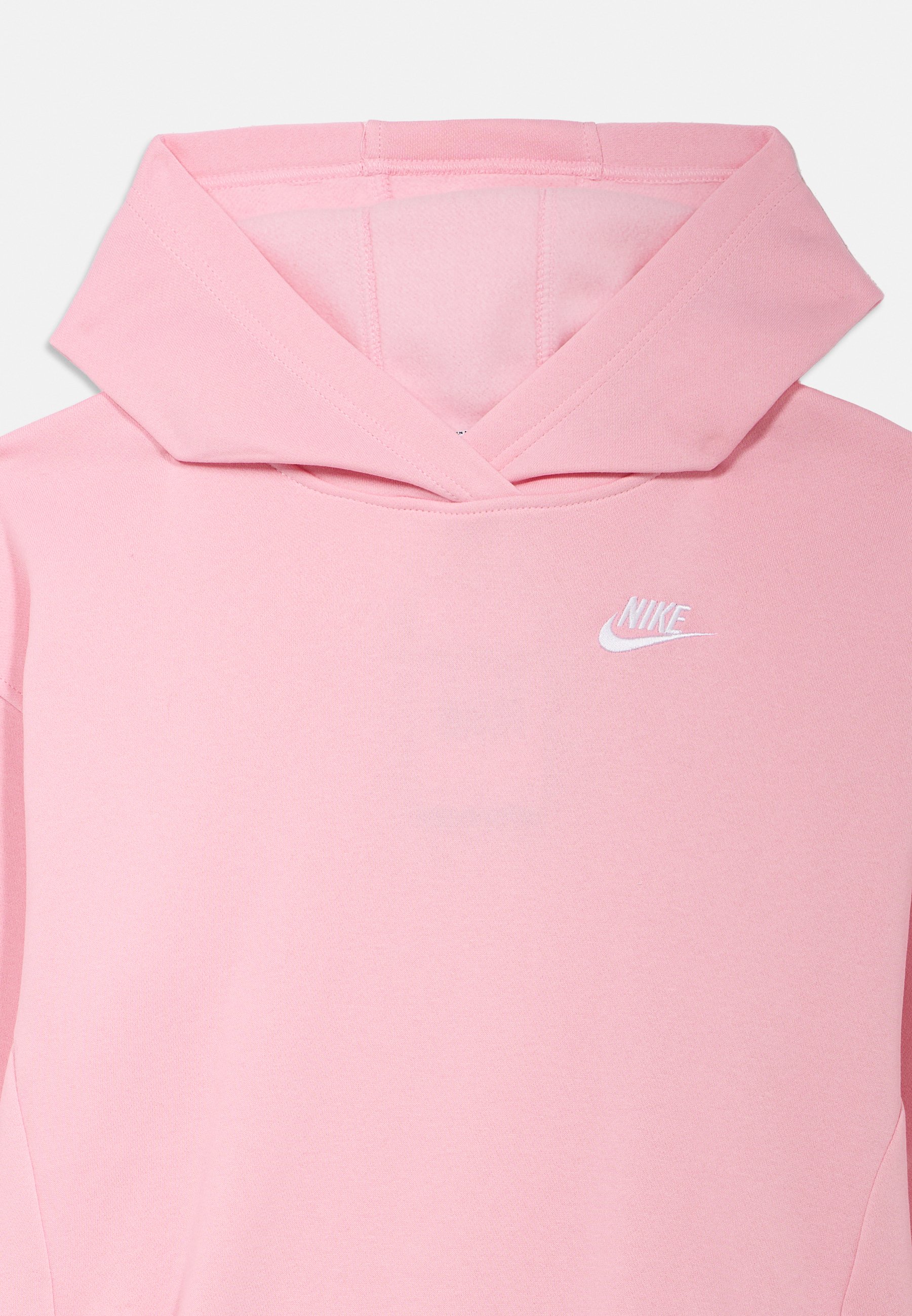 nike swoosh hoodie sweatshirt blush