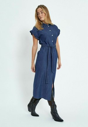 Desires Vestito di jeans - mid blue denim