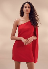 Next ONE SHOULDER SLEEVE MINI - Vestito elegante - red