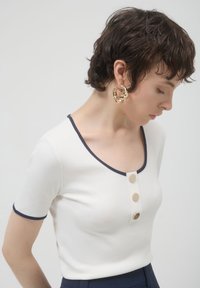 Calliope T-shirt basic - bianco