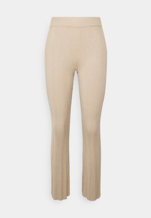 GERD TROUSERS - Calças de fato de treino - beige