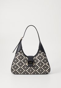 FLOWER NOUVEAU SMALL SHOULDER - Handtasche - sand/black