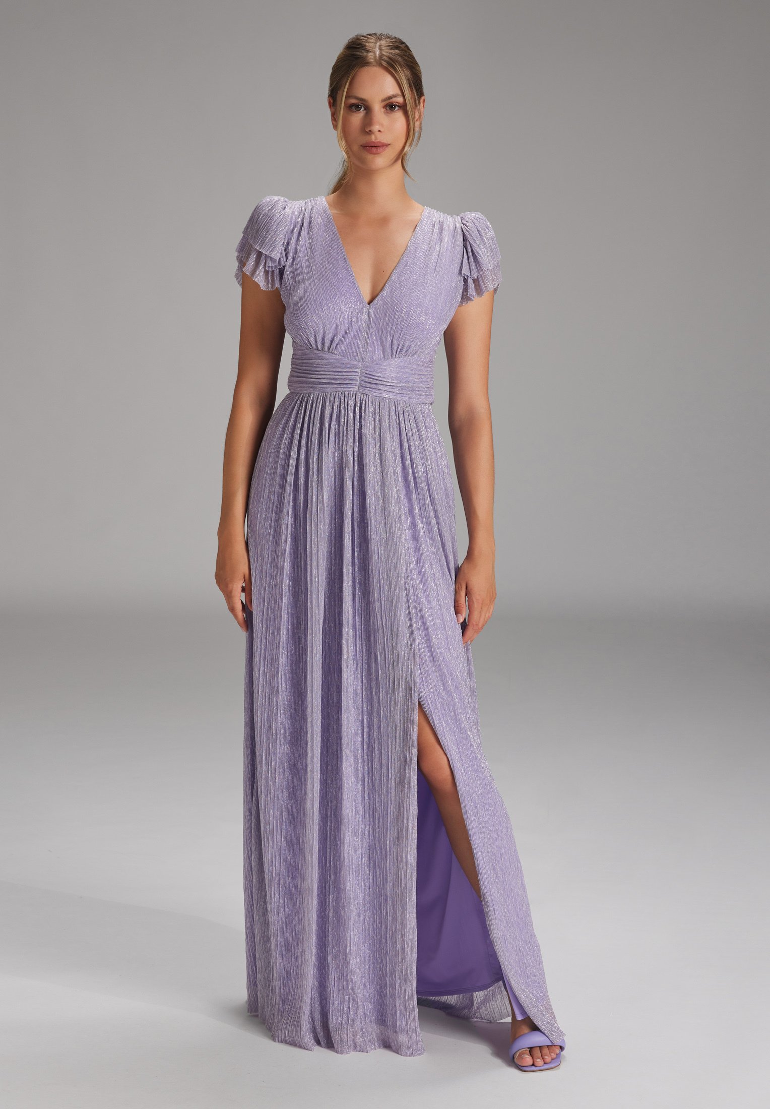 Swing SWING - Maxi dress - lilac/mauve - Zalando.ie