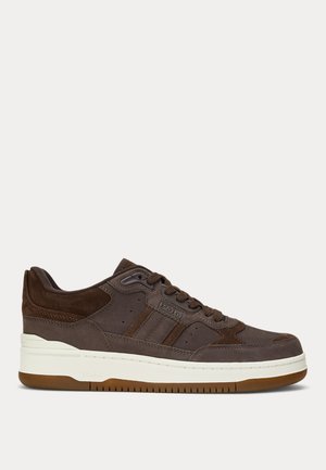 Polo Ralph Lauren MASTERS SPORT SUEDE-NUBUCK SNEAKER - Baskets basses - dark brown